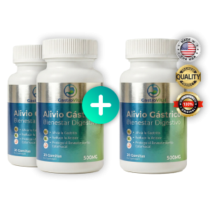 Paquete 3 Botes [ Alivio Gástrico]