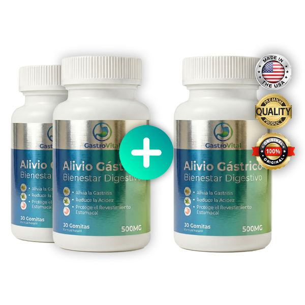 Paquete 3 Botes [ Alivio Gástrico]